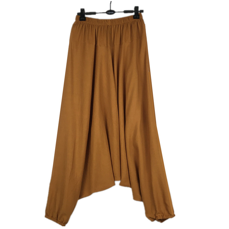 Summer Clothing Pakistan - Letnie, luźne spodnie z szerokimi nogawkami,